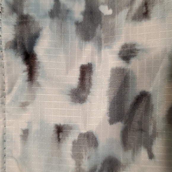 Unisex Nylon Camouflage Lightweight Duffel Gym Travel Bag Blue Black - Picture 8 of 8